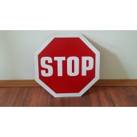 STOP znak/tabla upozorenja 30x30